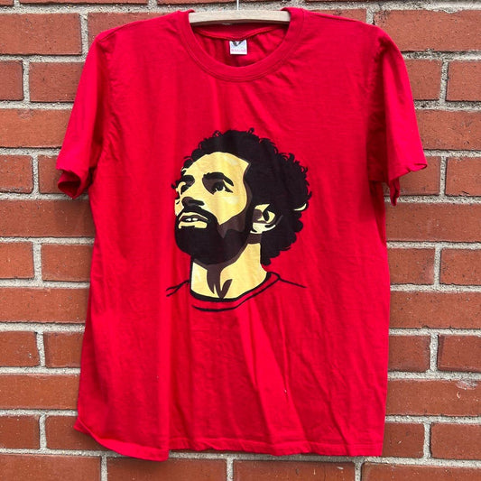 Mo Salah Liverpool FC T-shirt -Sz Large- Soccer Premier League Football Star