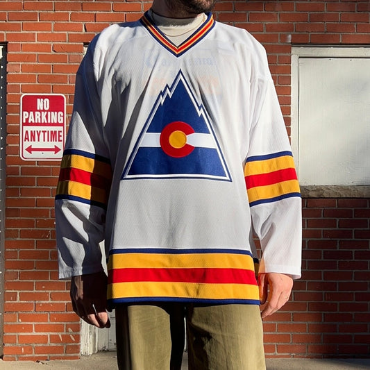 Colorado Avalanche 1976 Rockies Throwback |Sz XL| Adidas NHL Hockey NWT