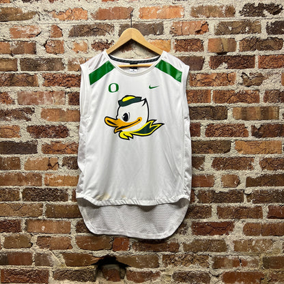 University of Oregon Ducks Nike #0 "The Duck" Basketball Jersey | Sz L (Femme)