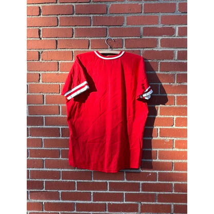 Vintage 70s Cincinnati Reds MLB Baseball Jersey - Sz Medium - Sand Knit Brand