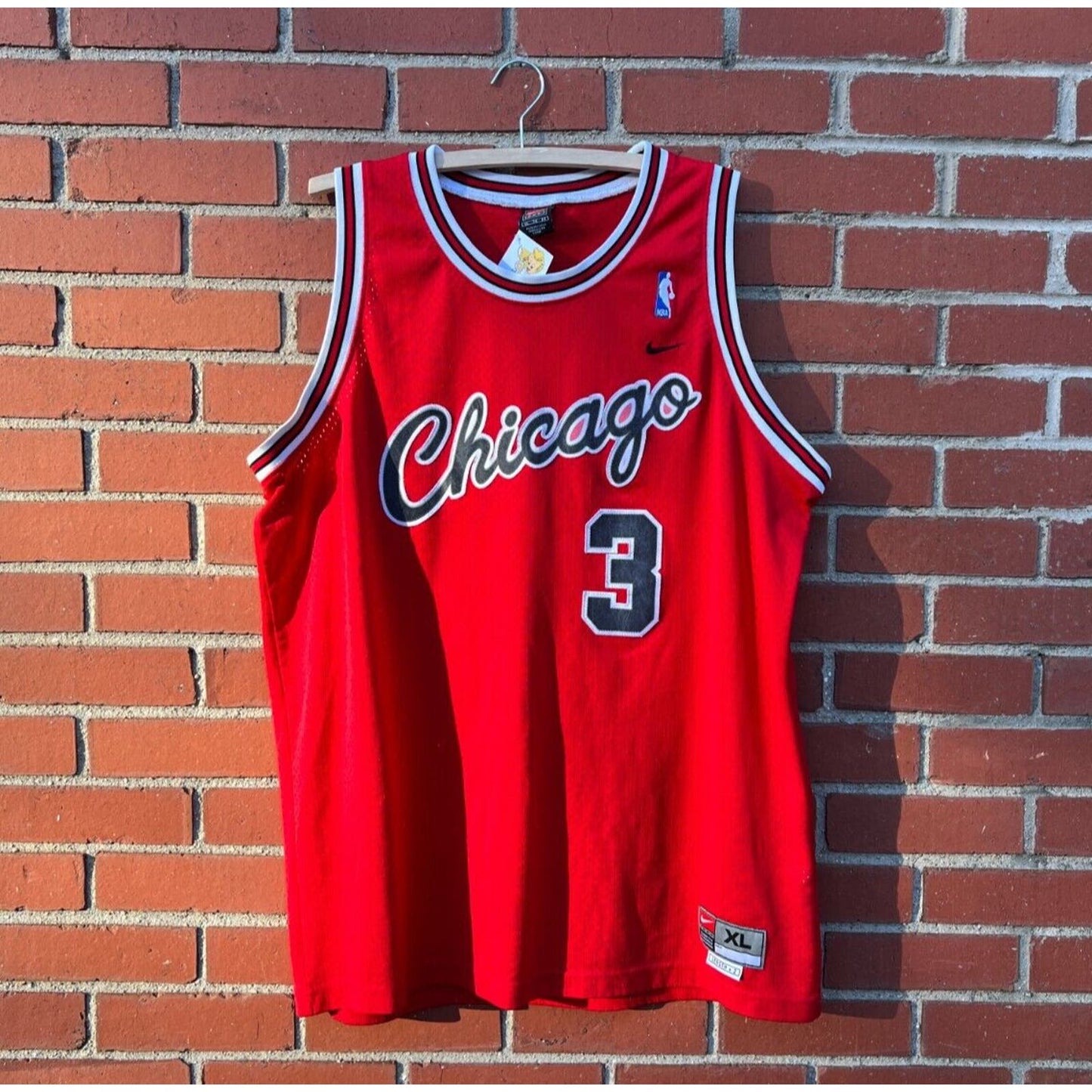 Chicago Bulls #3 Jersey "Tyson Chandler" - Sz XL - Vintage 90s/Y2k Nike NBA