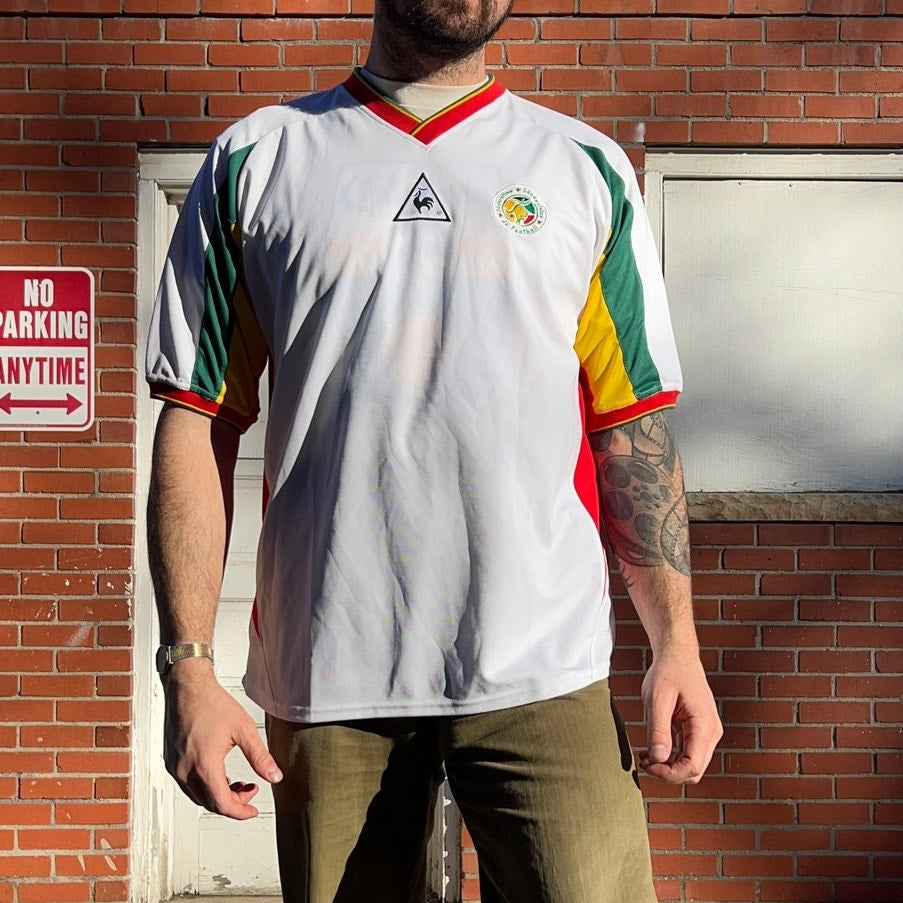 Senegal national football team Replica Soccer Jersey | Sz Large | Vtg Y2K Africa