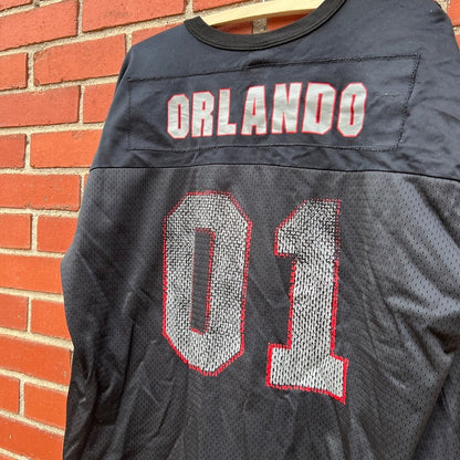 XFL Football Orlando Jersey | Sz XL | Vtg 90s Champion WWE Wrestling