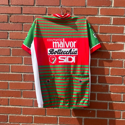 Malvor-Bottechia-Sidi VTG 80s Cycling Jersey | Sz Large | Tour De France Bike