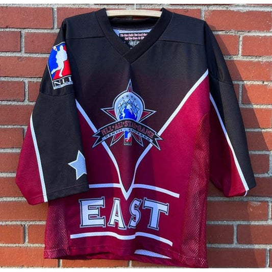 2004 NLL Lacrosse All-Star Game "East Team" Jersey - Sz XS - Vintage Y2k Lax Top