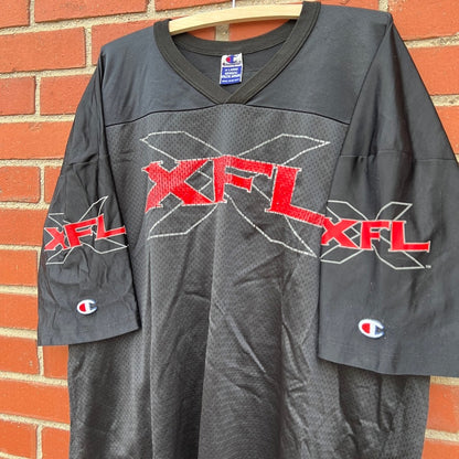 XFL Football Orlando Jersey | Sz XL | Vtg 90s Champion WWE Wrestling