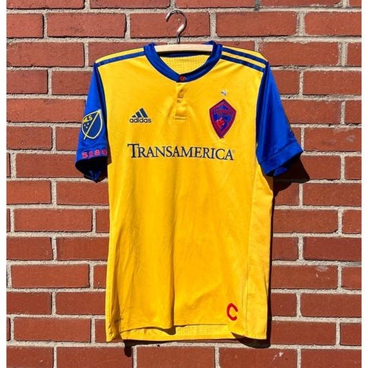 Colorado Rapids #3 Eric Miller Soccer Jersey - Sz Medium - MLS Alternative Kit