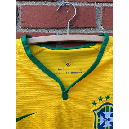 Brazil Fifa World Cup Nike Soccer Jersey - Sz XL - Neymar 2014 5 Stars