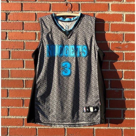 Denver Nuggets Adidas NBA Jersey - Size XL - Y2k Bootleg Jersey #3 Ty Lawson