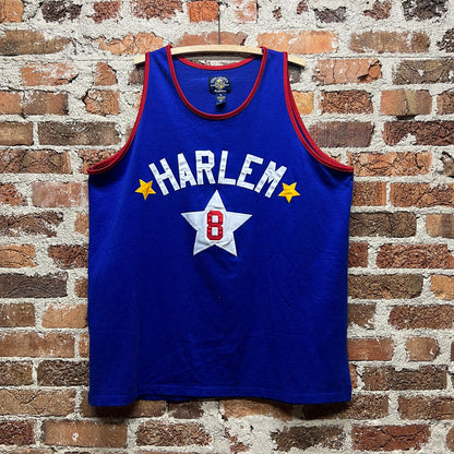 Harlem Globetrotters #8 Basketball Jersey | Sz XL | Vtg 90s Steve & Barrys