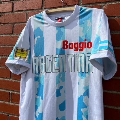 Argentina National Football Team Retro Jersey | Sz Med | #10 Diego Maradona