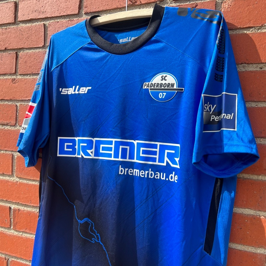 Sport-Club Paderborn 07 Saller Soccer Jersey | Sz Large | Bundesliga 2. Football