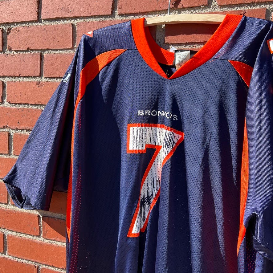Denver Broncos #7 John Elway NFL Football Jersey - Sz XXXL - VTG 90s Logo7