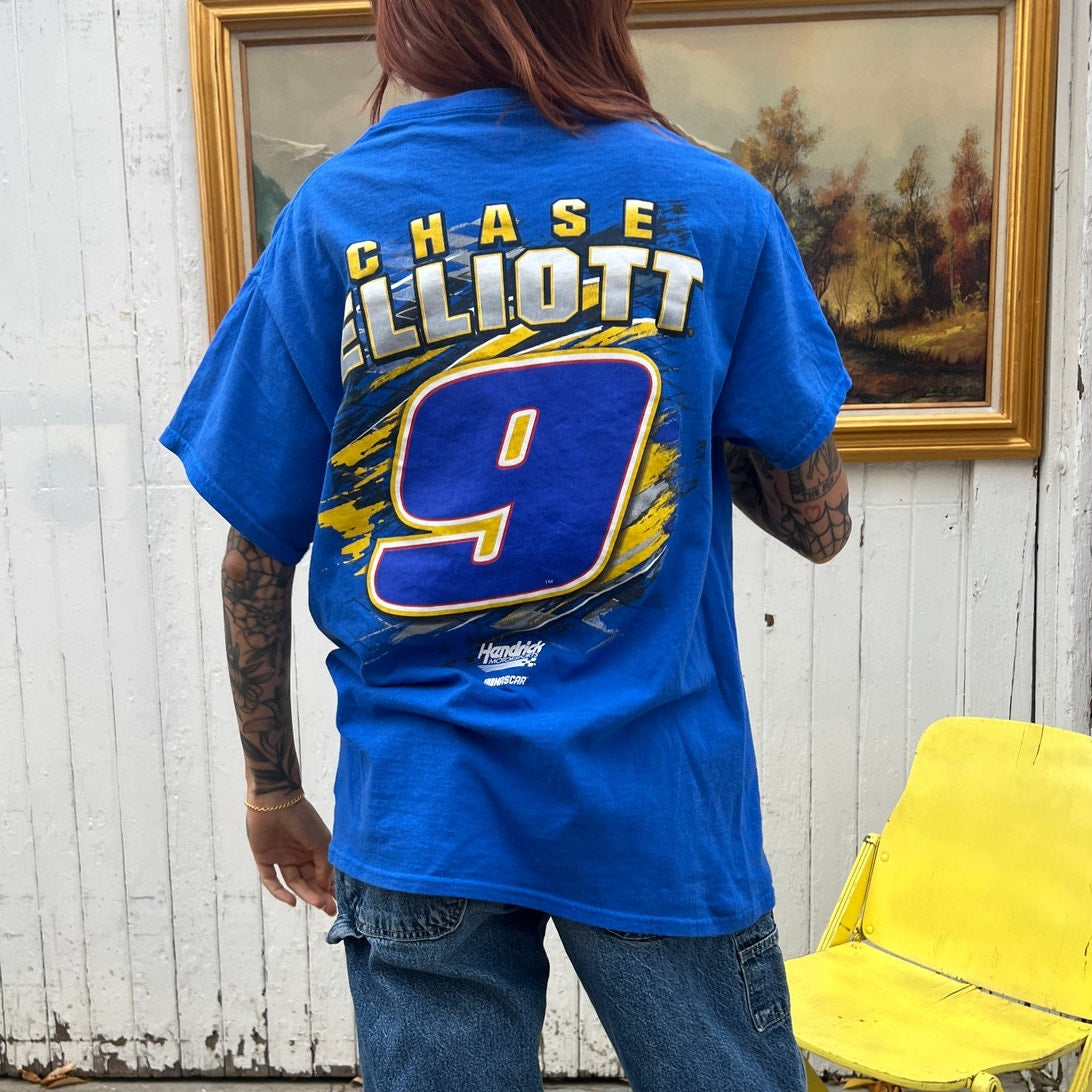 NASCAR Chase Elliott Big Print T-Shirt | Sz M | Racing 2009