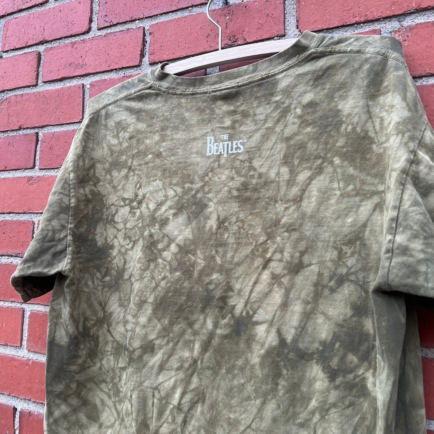 The Beatles Camo Tie Dye Back In The USSR T-Shirt | Sz M | 2004