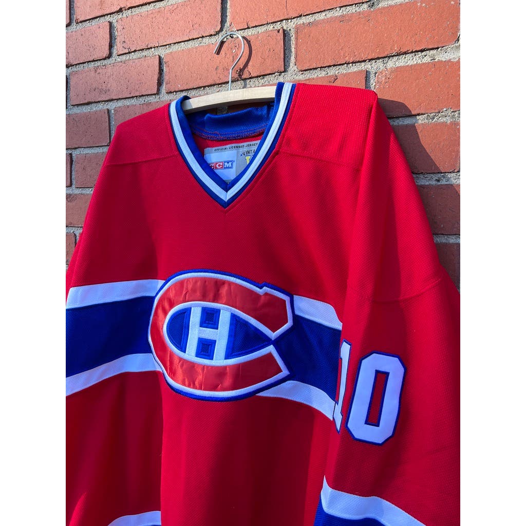 Montreal Canadiens NHL Jersey #10 Guy Lafleur - Sz XL - CCM Vintage Sweater