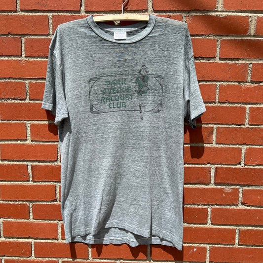 Park Avenue Racquet Club Jogging T-shirt |Sz Large| Vtg 80s New York City Thin