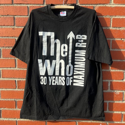 The Who Maximum R&B T-shirt -Sz XL- Vtg 90s 30 Year anniversary