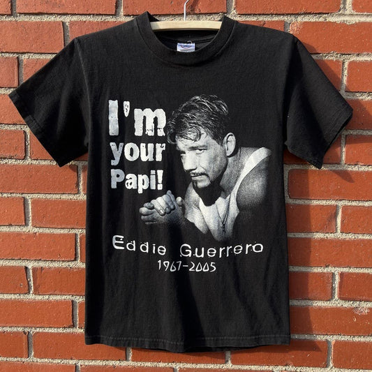 Eddie Guerrero WWE Wrestling memorial T-shirt -Sz Small Vtg 90s/Y2k im your Papi