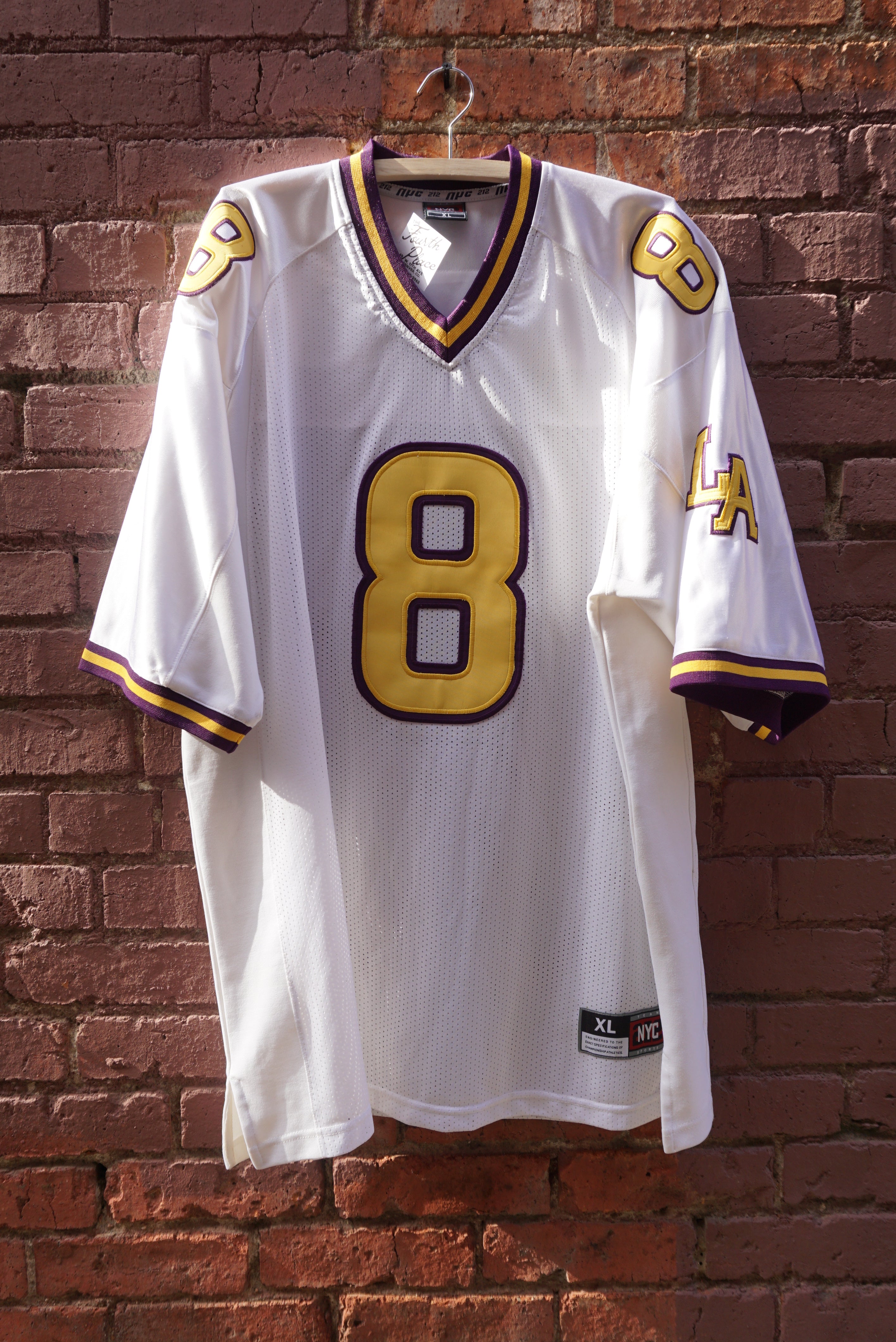 Y2k Kobe Bryant #8 Bootleg Football Jersey - Sz XL - LA