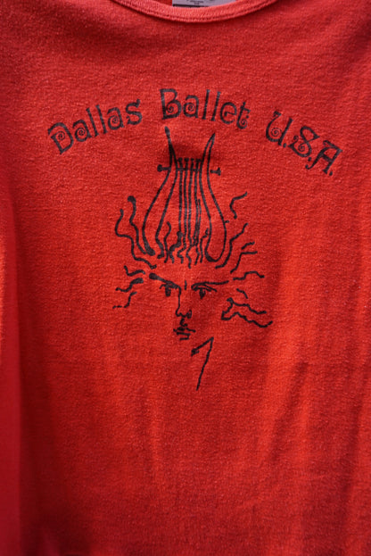 1980s Dallas Ballet USA Babydoll cut T-shirt - Fem Size Small