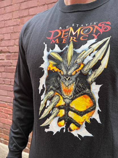 Y2K Marvel Comics R.H. Stavis “Demons of Mercy” long sleeve shirt - Size XL - comic book t-shirt