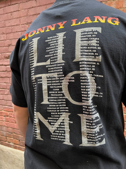 Vintage 90s Jonny Lang “Lie To Me” tour T-Shirt - Size XL - Large double sided Graphic Shirt